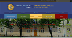 Desktop Screenshot of fzasp.truni.sk
